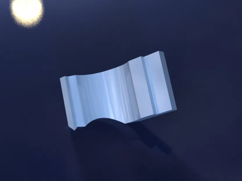 Cornice_ZKZDR – Model 3D khuôn phào chỉ (Cornice) sẵn sàng 3D print - Image 4