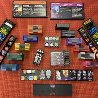 Insert/Organizer Sidereal Confluence (Remastered) + Bifurcation Expansion