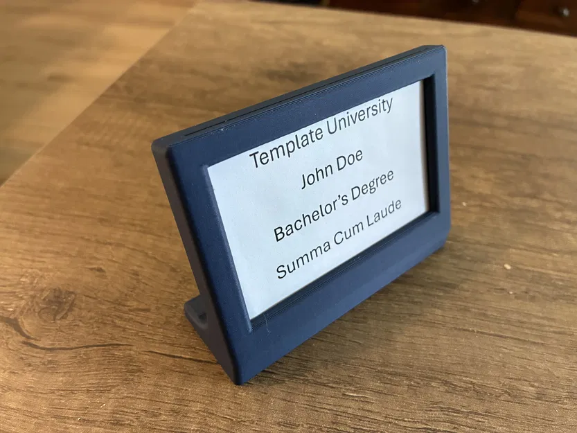 Khung Trưng Bằng Tốt Nghiệp Nhỏ Để Bàn (Pocket Diploma / Mini Degree Display) - Image 1