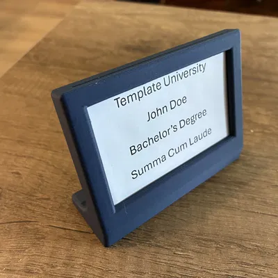 Khung Trưng Bằng Tốt Nghiệp Nhỏ Để Bàn (Pocket Diploma / Mini Degree Display)