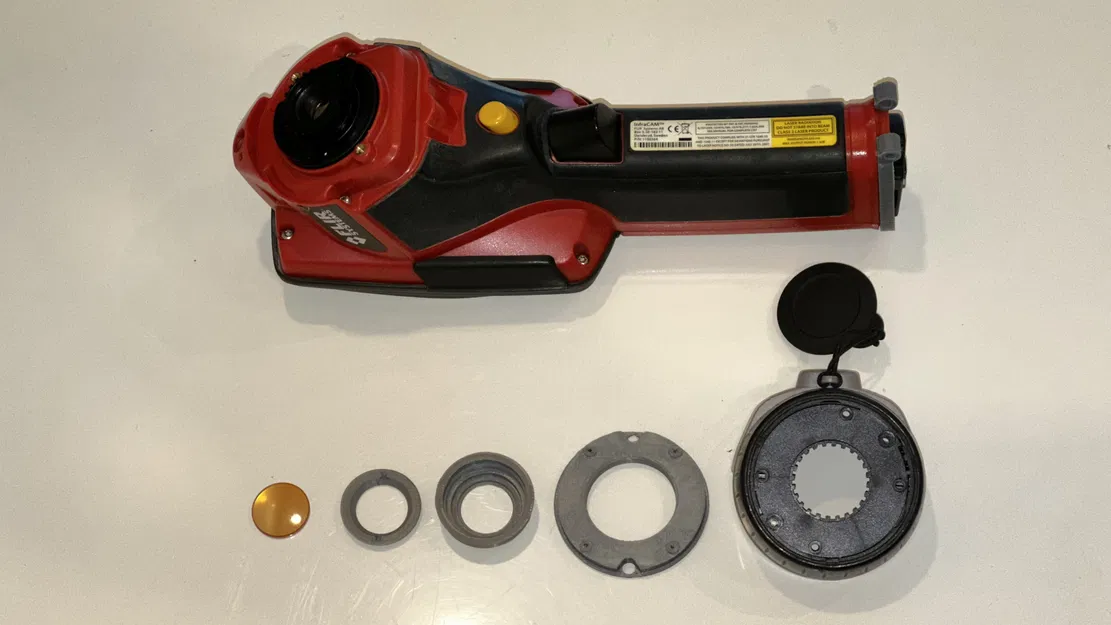 Adapter thấu kính CO2 20mm cho Flir Systems - Image 2