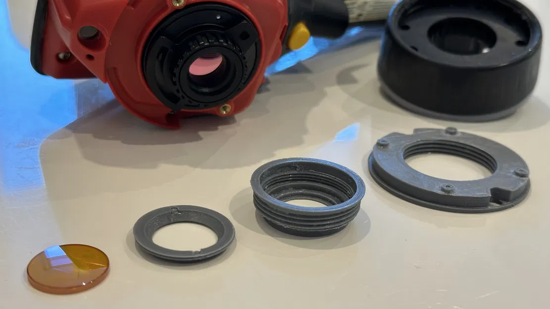 Adapter thấu kính CO2 20mm cho Flir Systems - Image 3