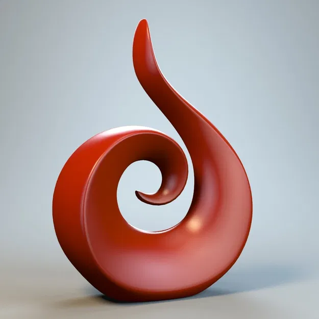 Abstract Figure m037 – Mẫu 3D trừu tượng (STL/OBJ/FBX/MAX) - Image 4