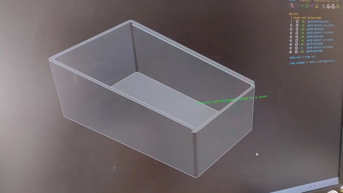 Krabicka H 100x50x30.3 – Hộp nắp trượt (kích thước trong) - Image 2