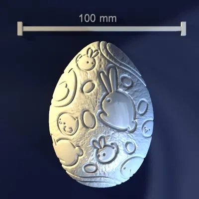 Egg_wicpfwic – Mẫu 3D khuôn trứng (Egg mold) để 3D print