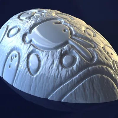 Egg_wicpfwic – Mẫu 3D khuôn trứng (Egg mold) để 3D print