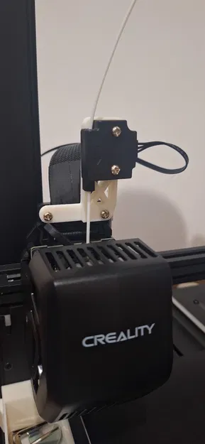 Giá gắn filament runout sensor Ender3v3 SE (2 lỗ bắt thẳng hàng) - Image 1