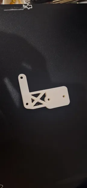 Giá gắn filament runout sensor Ender3v3 SE (2 lỗ bắt thẳng hàng) - Image 2