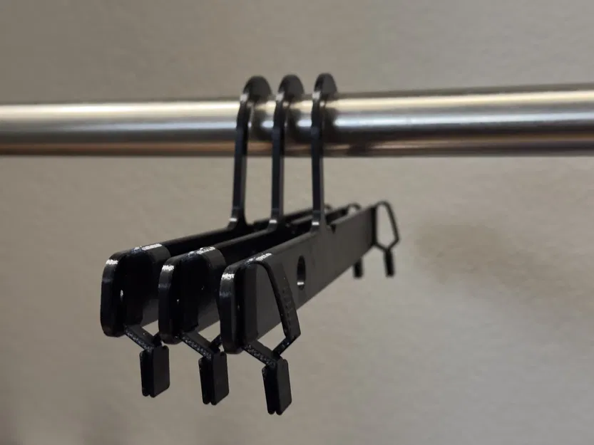 Móc treo quần/váy có ngàm kẹp (Pants/Skirt Hanger) - Image 6