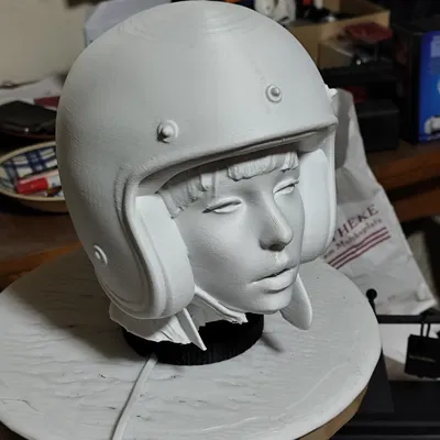 Đèn ngủ Biker chick (Biker chick bedside lamp)
