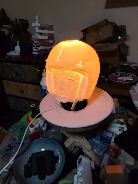 Đèn ngủ Biker chick (Biker chick bedside lamp) - Image 16