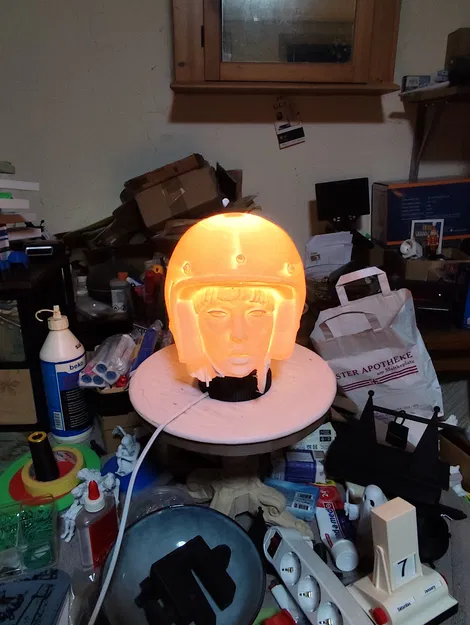 Đèn ngủ Biker chick (Biker chick bedside lamp) - Image 17