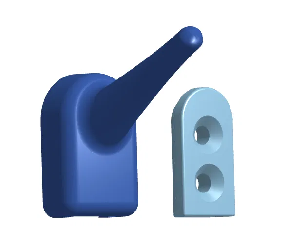 Móc Treo Tường Đa Năng (Universal Wall Hook /Wandhaken) - Image 4
