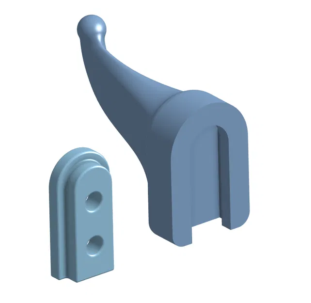 Móc Treo Tường Đa Năng (Universal Wall Hook /Wandhaken) - Image 6