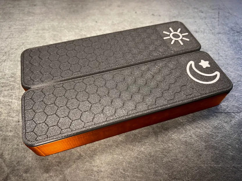 Hộp chia thuốc tuần – nhãn tiếng Séc, tách hàng Ngày/Đêm - Image 2