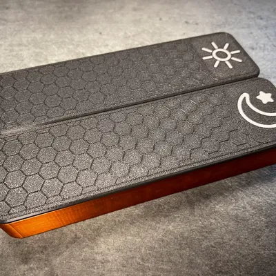 Hộp chia thuốc tuần – nhãn tiếng Séc, tách hàng Ngày/Đêm