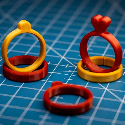 Nhẫn đơn giản – cho Valentine và nhiều dịp khác!