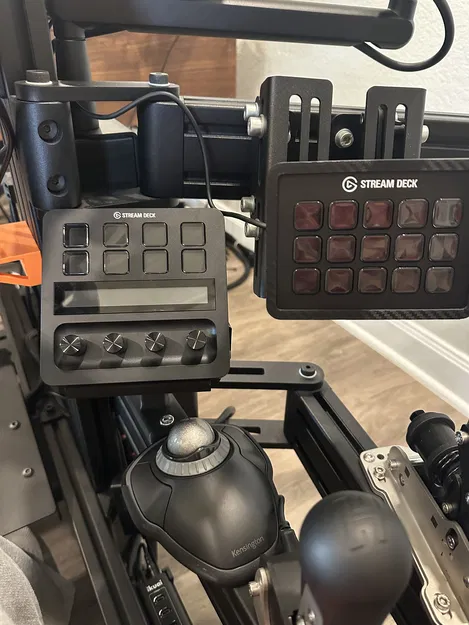 Ngàm gắn Stream Deck+ XLR cho Sim Rig - Image 1