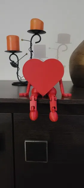 Đế nến tealight LED hình tim cho Ngày Valentine - Image 2