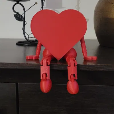 Đế nến tealight LED hình tim cho Ngày Valentine