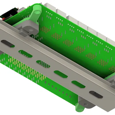 Mount Octopus Pro cho DIN Rail Bracket & Fan Mount