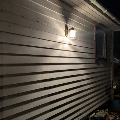 Đèn ngoài trời (Outdoor lamp) dùng bóng GU10