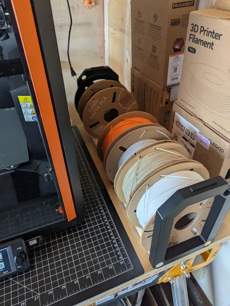 Hệ thống lưu trữ filament dạng module cho thanh dowel 3/4" - Image 1