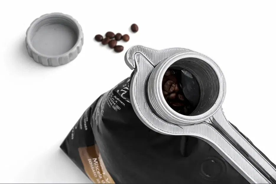 Kẹp Cà Phê Cho Túi Đang Mở — Giữ Đồ Đạc Gọn Gàng - Image 3