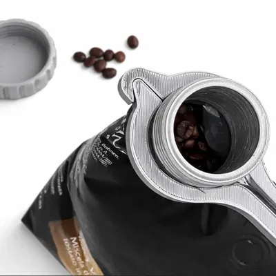 Kẹp Cà Phê Cho Túi Đang Mở — Giữ Đồ Đạc Gọn Gàng