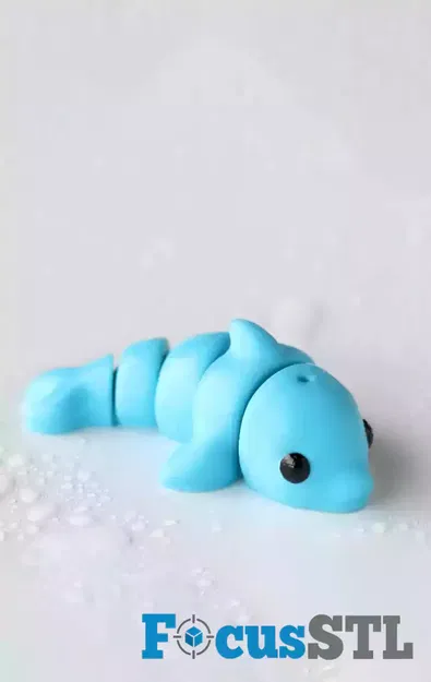 Combo Mini Flexi Animals – File STL & 3MF (5 Pack + Bonus PDF) - Image 4