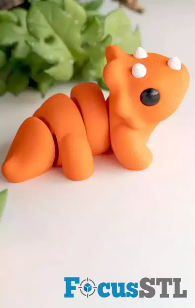 Combo Mini Flexi Animals – File STL & 3MF (5 Pack + Bonus PDF) - Image 8