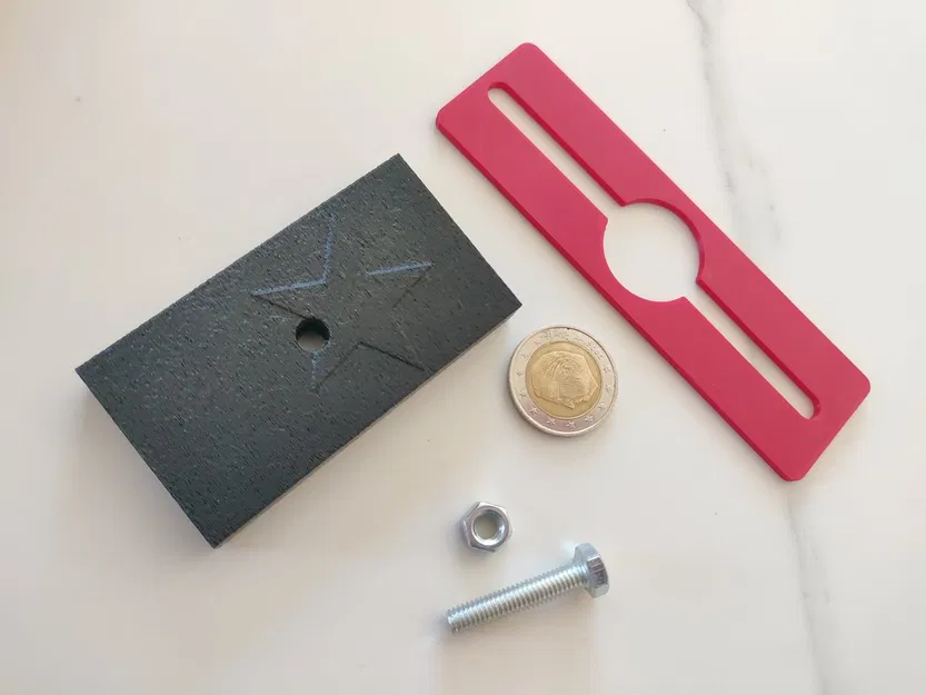 Trò ảo thuật đồng xu xuyên bu-lông (Parametric) - Image 1