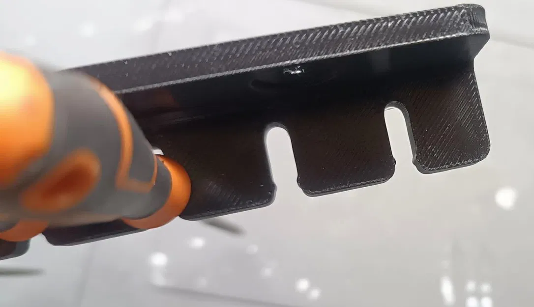 Giá đỡ needle file gắn tường/board (đựng 7 cây) - Image 3