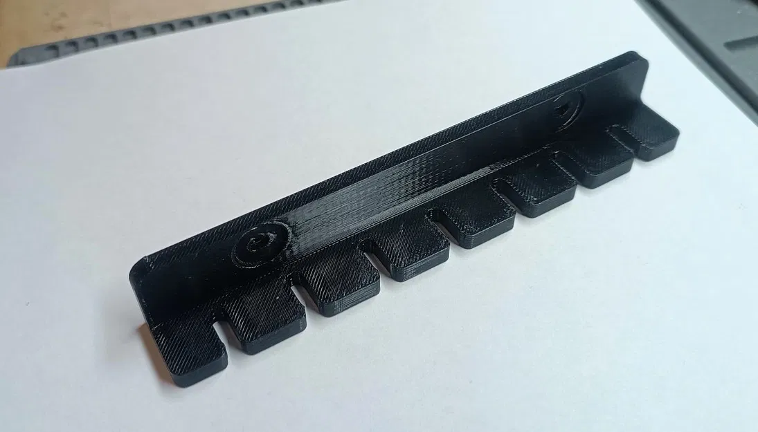 Giá đỡ needle file gắn tường/board (đựng 7 cây) - Image 5