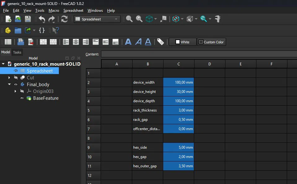 Giá đỡ rack server 10 inch parametric – Bản cố định & chắc chắn - Image 2