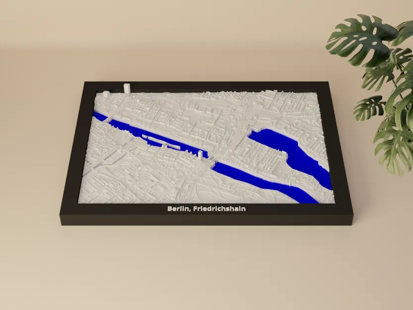 Berlin, Friedrichshain, Đức - Mô hình thu nhỏ 3D - Image 3