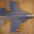 Mô hình F-16 Fighting Falcon tỉ lệ 1/16 để in 3D - Thumbnail 5