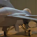 Mô hình F-16 Fighting Falcon tỉ lệ 1/16 để in 3D - Thumbnail 9
