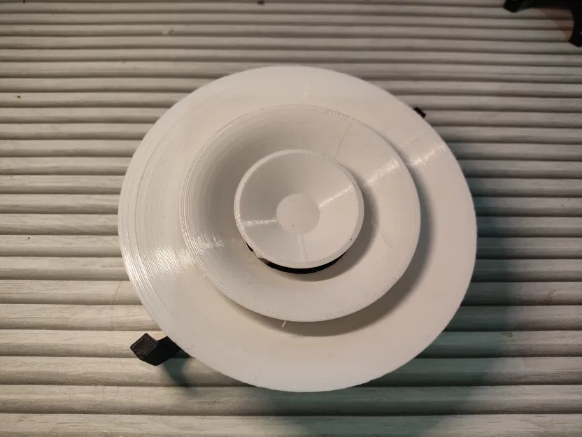 Difusor thông gió (difusor ventilación) có điều chỉnh, dạng tròn - Image 1