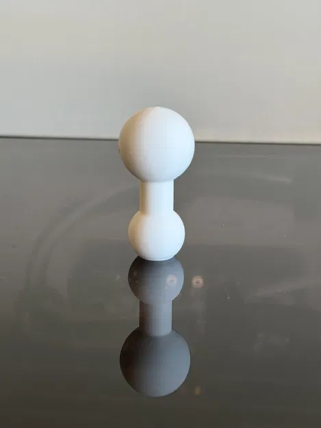 Adapter ball joint Garmin DriveSmart 86 từ 22mm sang 17mm - Image 1