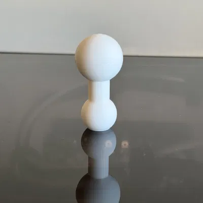 Adapter ball joint Garmin DriveSmart 86 từ 22mm sang 17mm