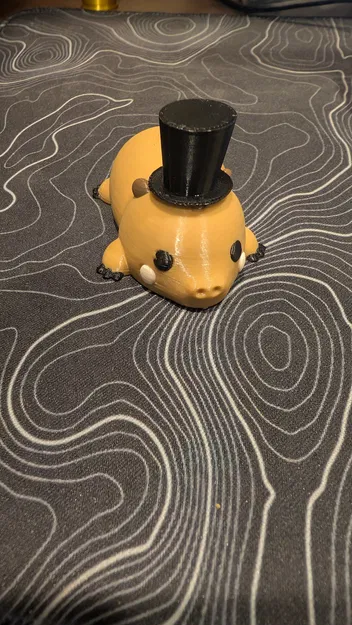 Punxsutawney Phil, Groundhog Fidget (Flexy) – Phil chuột đất fidget dẻo - Image 2