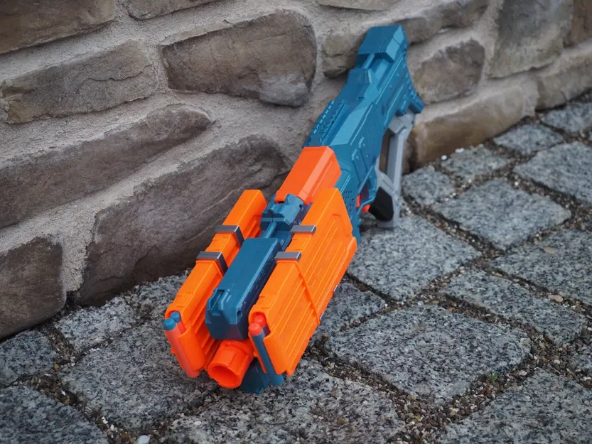 Nerf - Khớp nối/giá giữ băng đạn (Magazine connector/holder) - Image 5