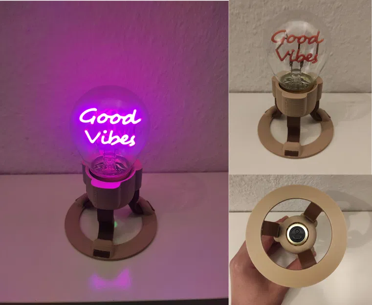 Chân đế bóng đèn trang trí Legami E40 - Image 1