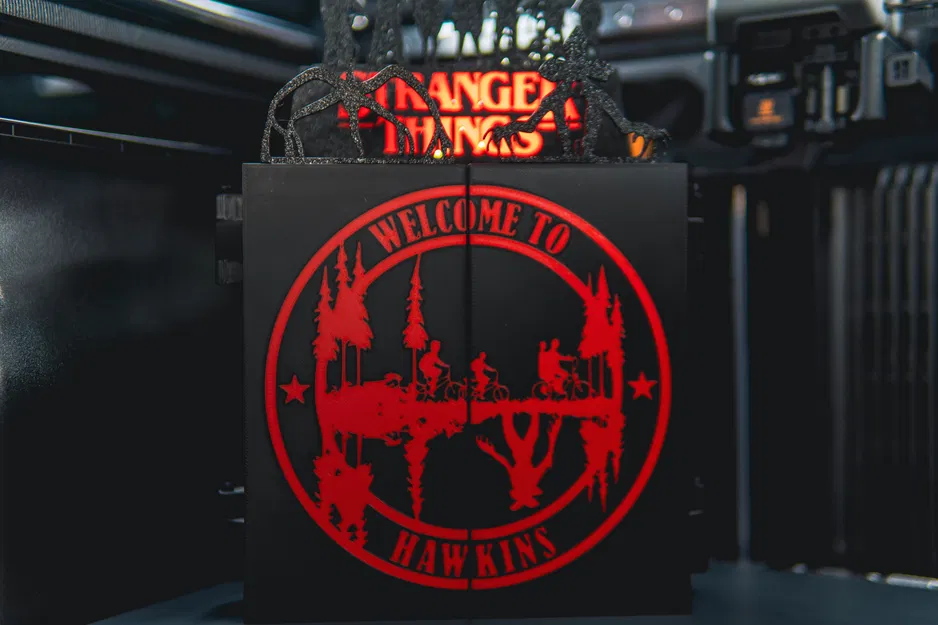 Kệ trưng bày phát sáng Stranger Things KinderJoy FunkoDisplay - Image 3