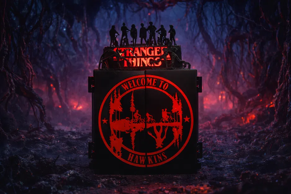 Kệ trưng bày phát sáng Stranger Things KinderJoy FunkoDisplay - Image 14