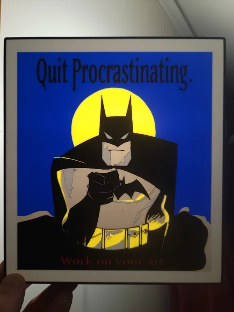 Batman Truyền Động Lực (Motivational Batman) – Light Box - Image 4
