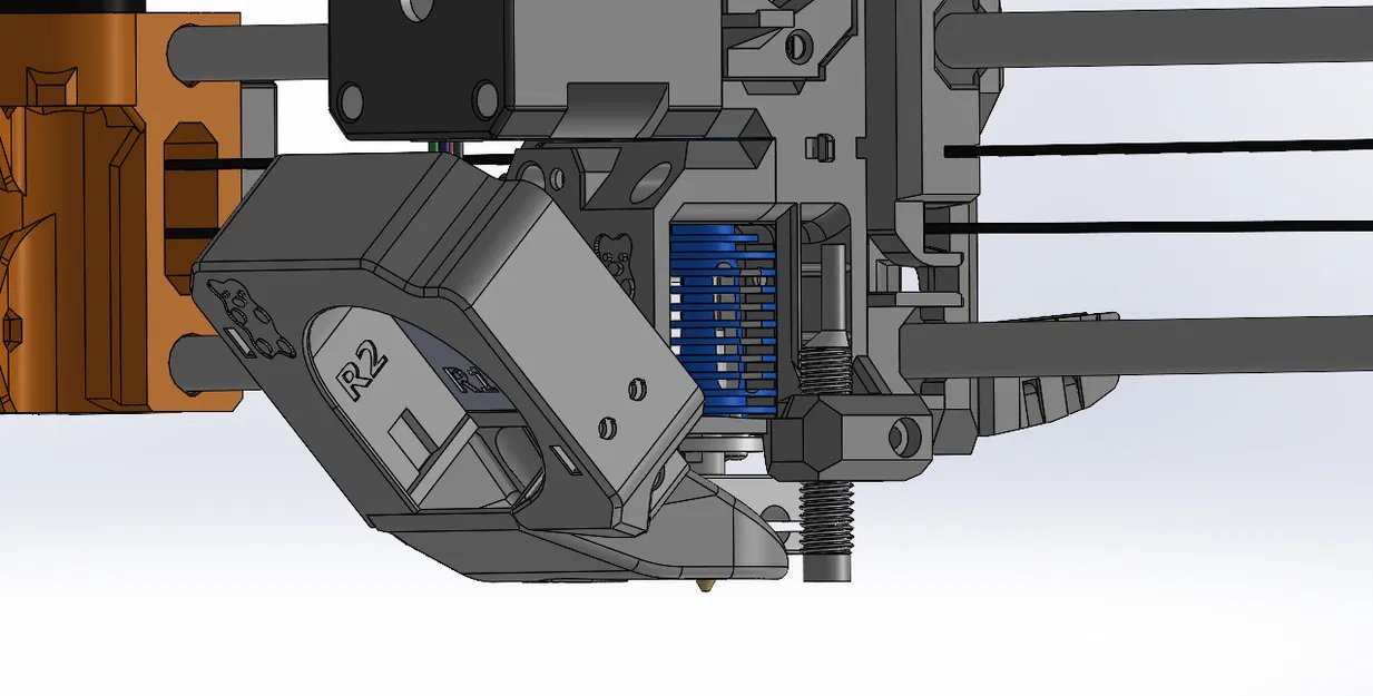 Nâng cấp quạt 5020 & heatbreak cho Mk3s (bear) (Bondtech Extruder) - Image 1