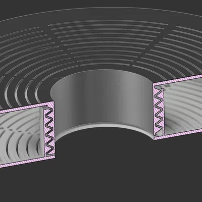 Dryspool cho desiccant / silica gel (kích thước cuộn filament)