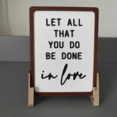 Khung lithophane đơn giản